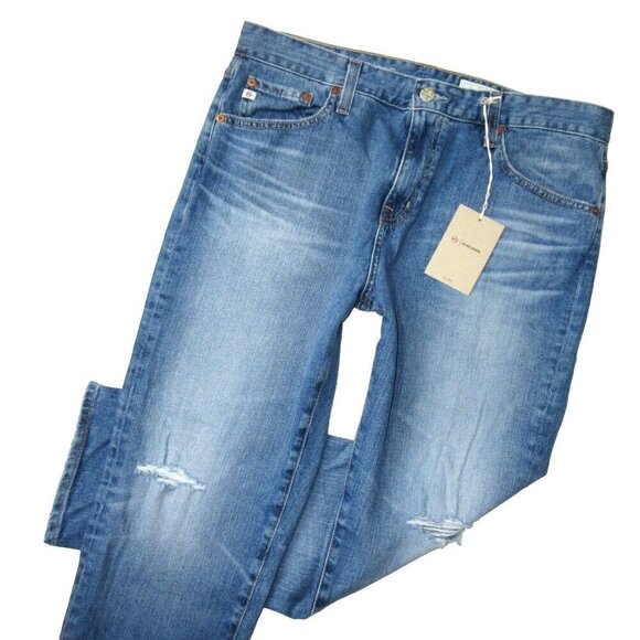 NWT Adriano Goldschmied AG Ex-Boyfriend Slim in 22 Years Landmark Destructed 32 - Picture 2 of 7